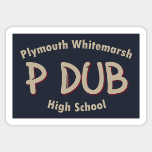 P Dub Sticker